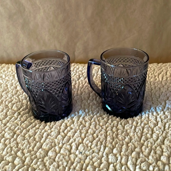 Cristal D'Arques Durand Amethyst Glass Tumblers (2) - Picture 2 of 5